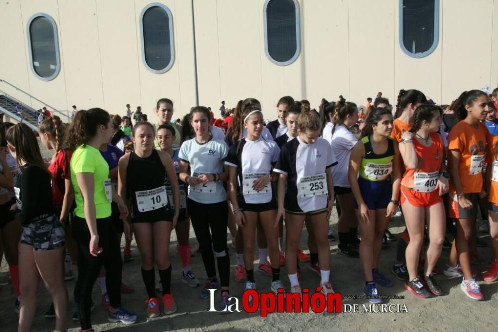 Final regional de campo a través - cadete