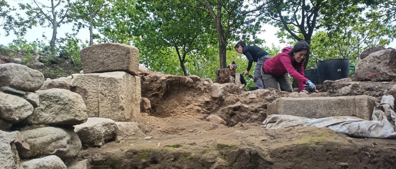 Una de las jornadas de excavación del 2023.