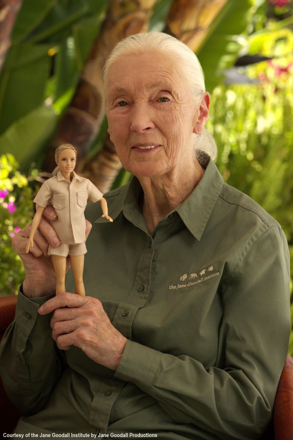 Jane Goodall Gets Her Own Barbie;

Credit: Courtesy of the Jane Goodall Institute;

https://app.asana.com/0/1202556224425358/1202583992409132/f