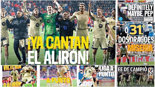 Las portadas de los periódicos deportivos hoy, domingo 3 de mayo: Sport, Marca, As y Mundo Deportivo
