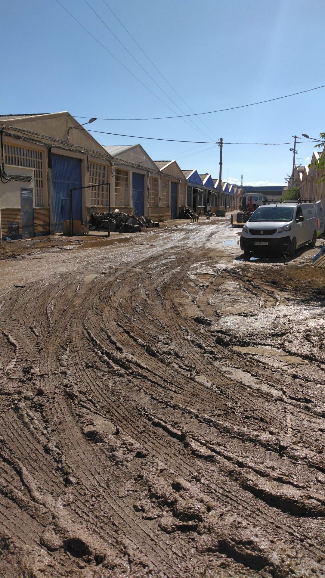 Cadrete y María de Huerva y Cuarte de Huerva tras la riada de hace una semana