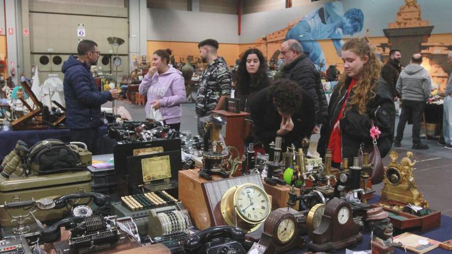 Uno de los expositores de la feria.