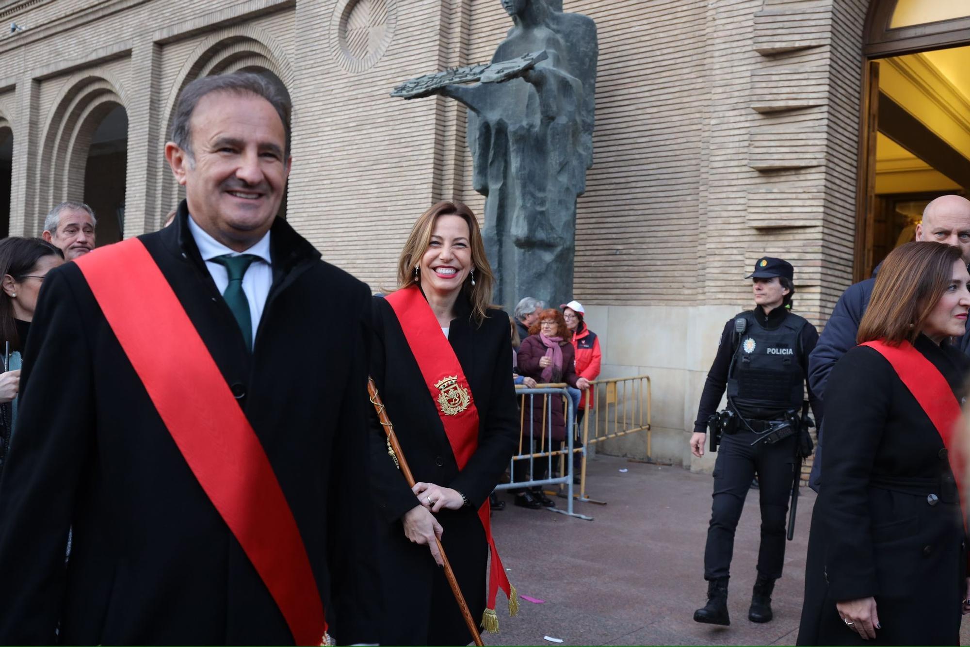 En imágenes | Solemne misa por San Valero en La Seo de Zaragoza