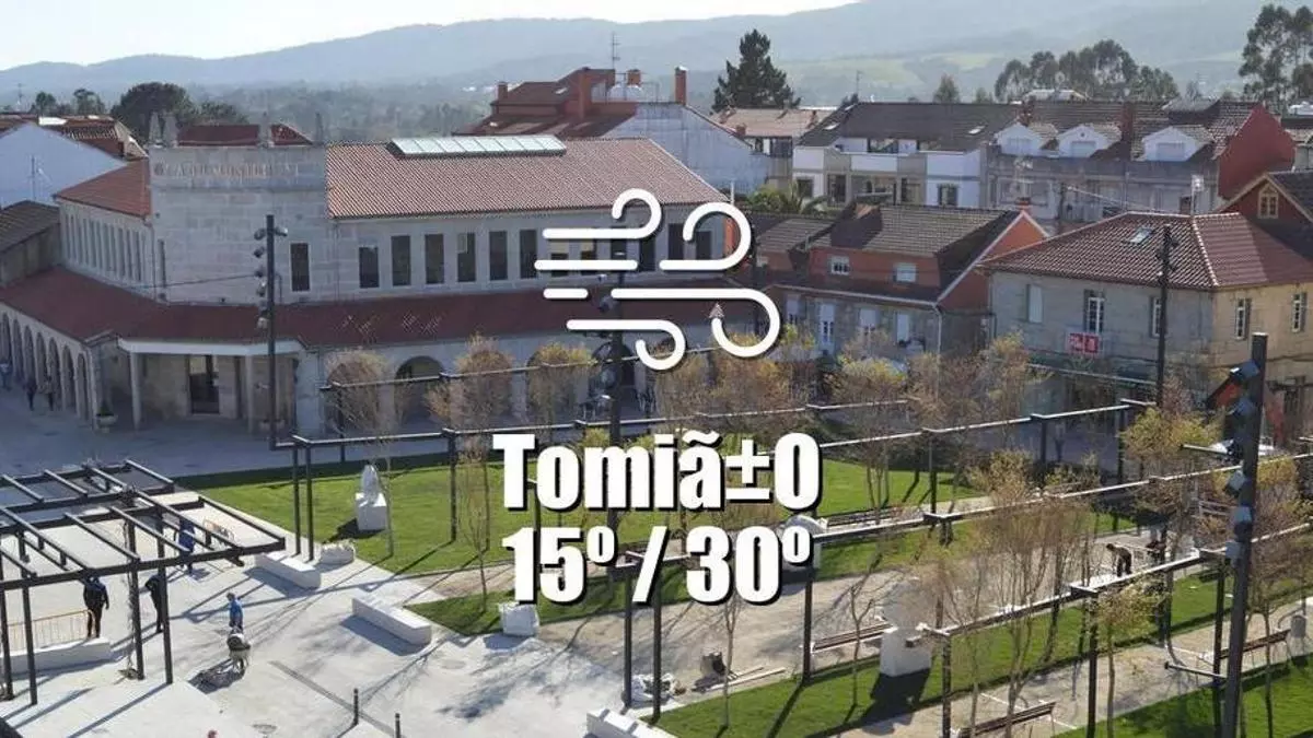 El tiempo en TomiÃ±o: previsión meteorológica para hoy, martes 15 de septiembre