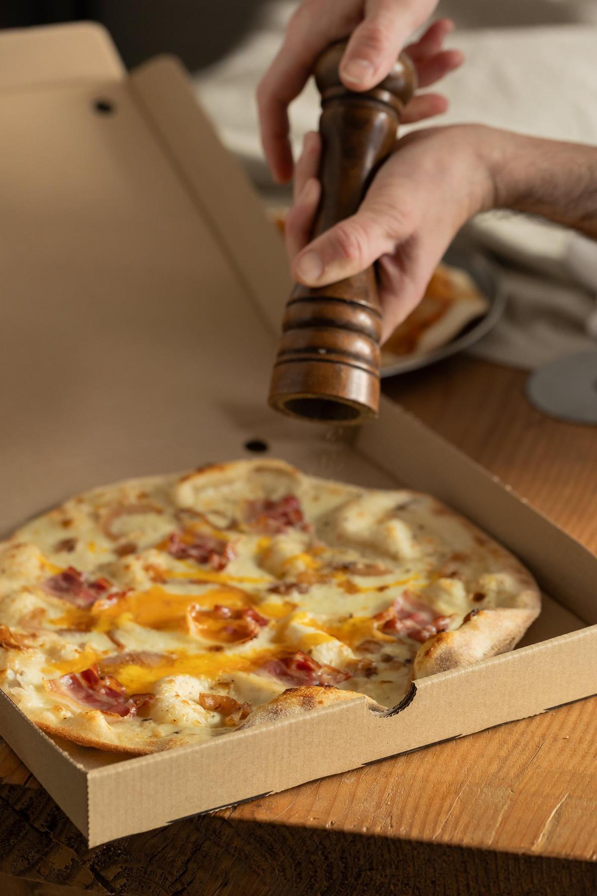 Una de les pizzes de Cannelonia