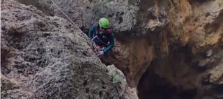 Vídeo. Así fue el complicado rescate del joven desaparecido en la cueva de s'Ullal de na Coloms