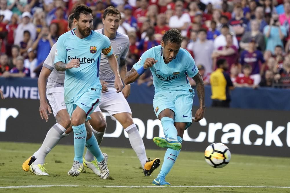 La victòria del Barça contra el United als EUA