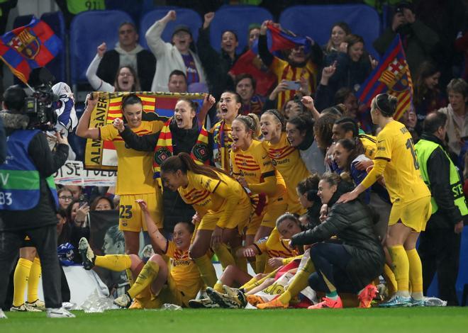 Chelsea - FC Barcelona, la vuelta de las semifinales de la Champions League Femenina, en imágenes.