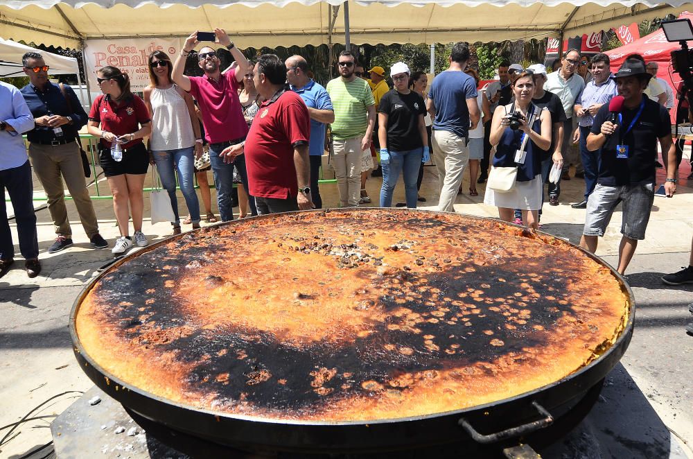 El arroz con costra más grande del mundo