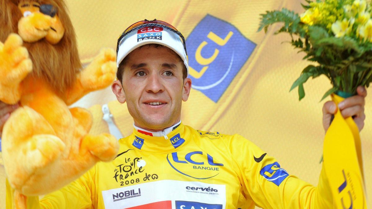 Carlos Sastre, ganador del Tour de Francia en 2008