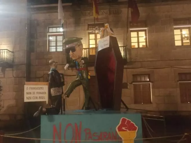 Redondela dice 'no' al franquismo y quemará el meco de Franco en el Entroido