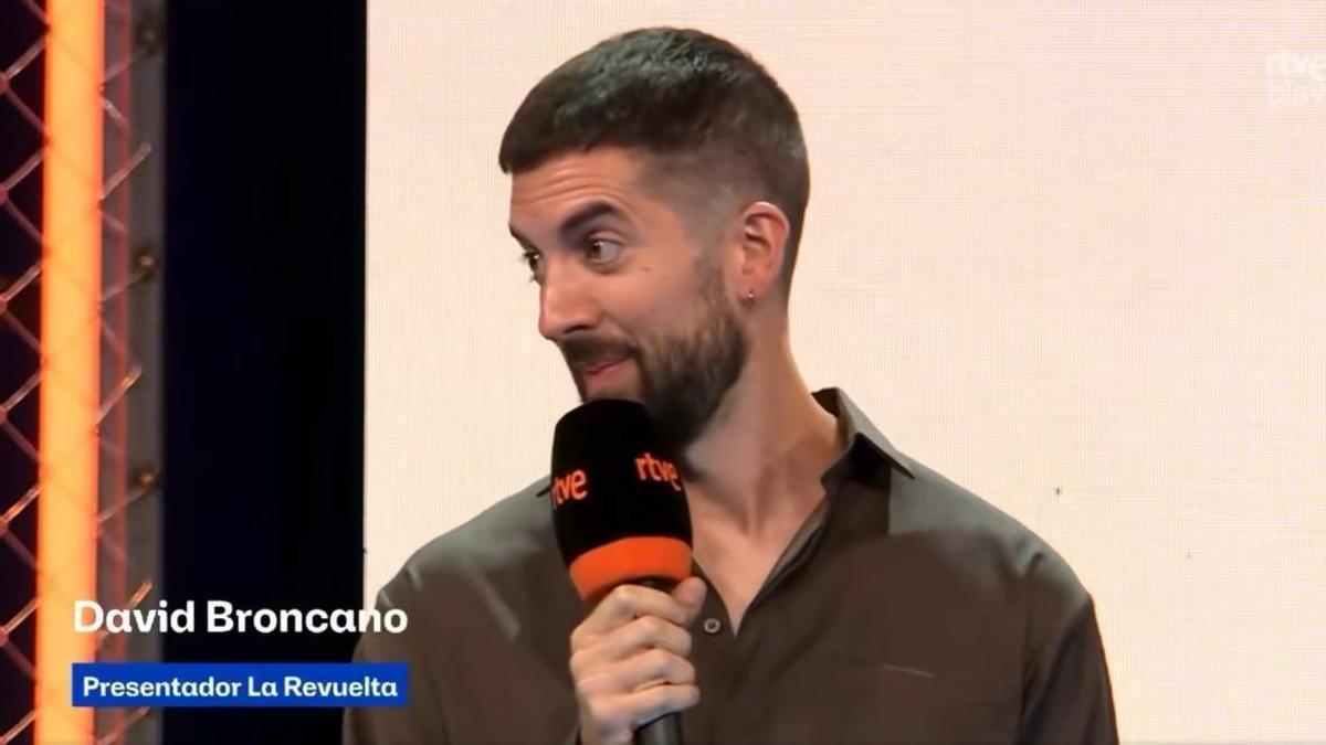 David Broncano, en la presentación de la nueva temporada de RTVE