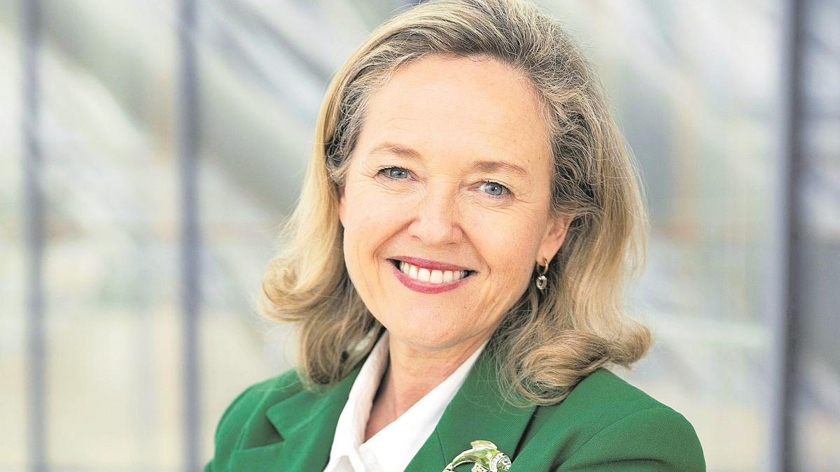 La presidenta del Banco Europeo de Inversiones, Nadia Calviño.