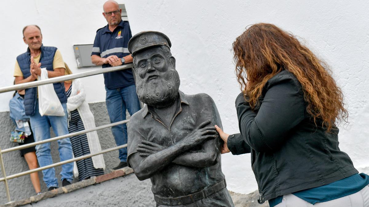 Homenaje a Sandokán en el puertillo de Bañaderos