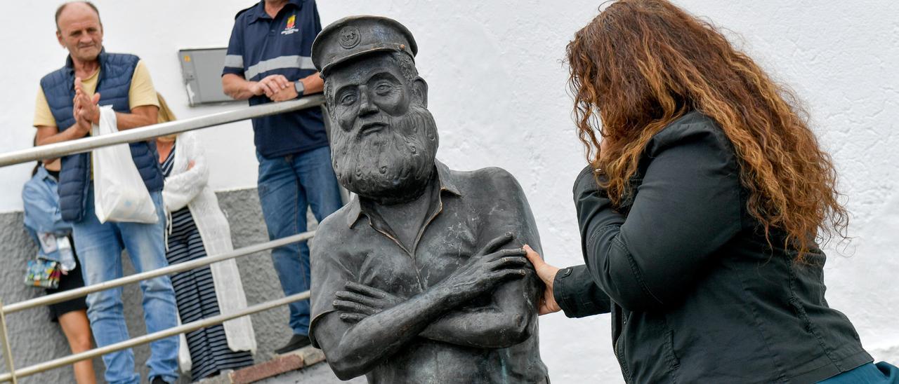 Homenaje a Sandokán en el puertillo de Bañaderos