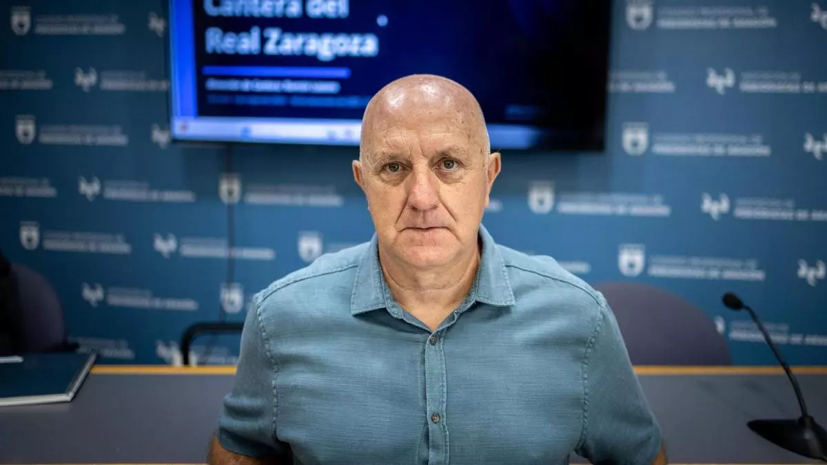 Ramón Lozano, exdirector de cantera del Real Zaragoza: "Decidí ser ingenuo, pero hay agua de la que no volvería a beber"