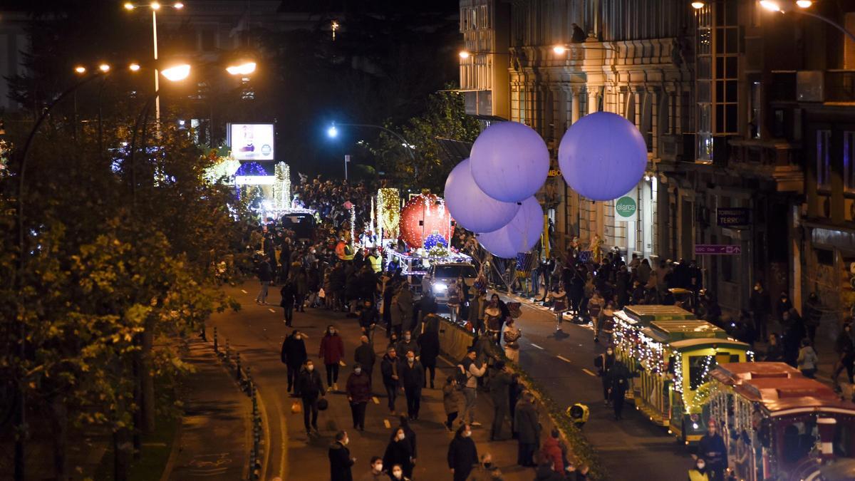 Cabalgata de Reyes en A Coruña, 2022