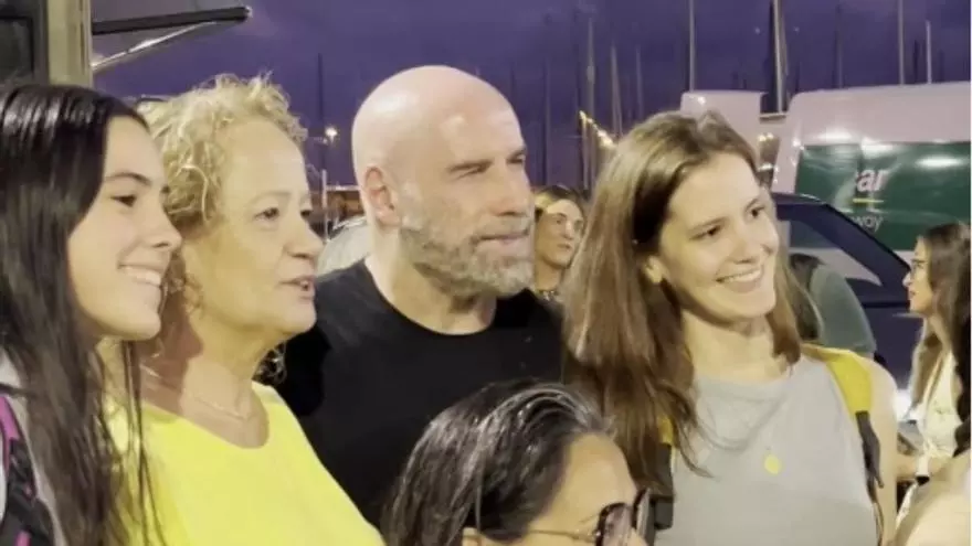 John Travolta en Gran Canaria