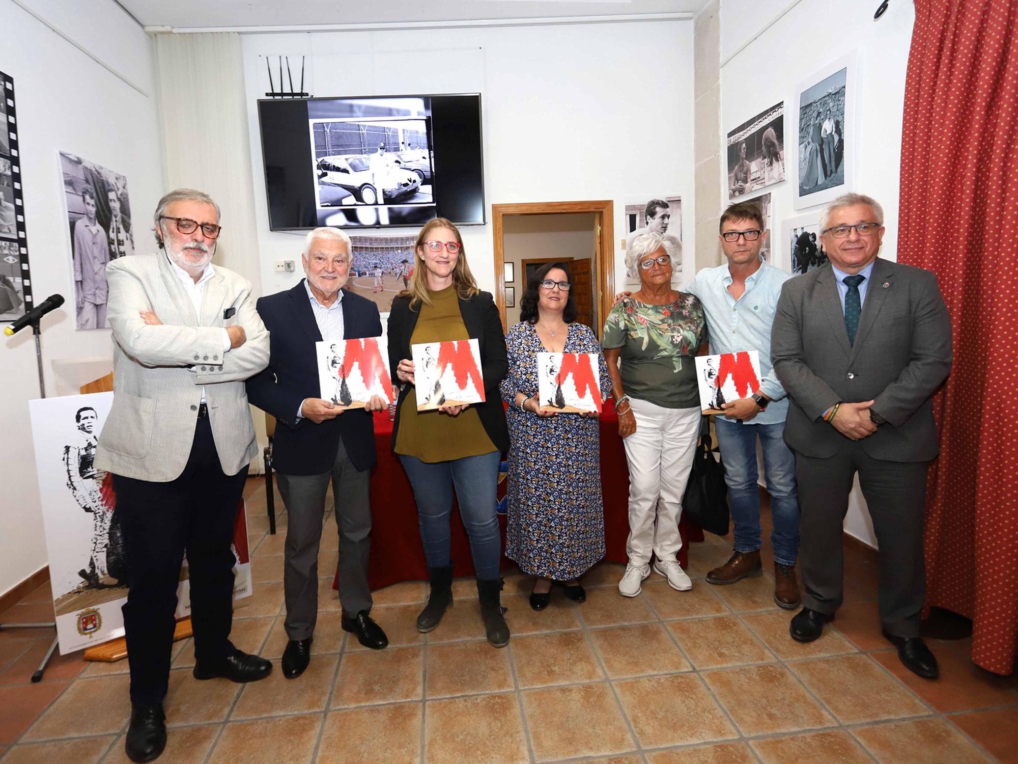 Presentación del libro "Esencia Mediterránea" dedicado al torero Manzanares en el Museo Taurino de Alicante