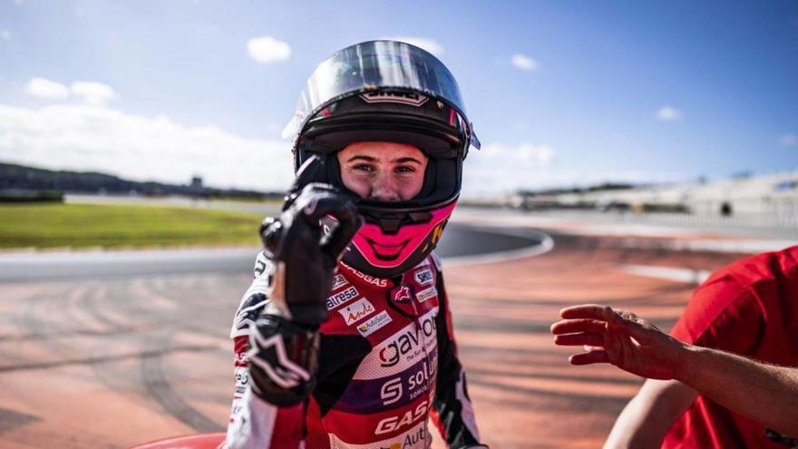 Máximo Quiles es va emportar el títol de la European TalentCup al Circuit Ricardo Tormo, ahir