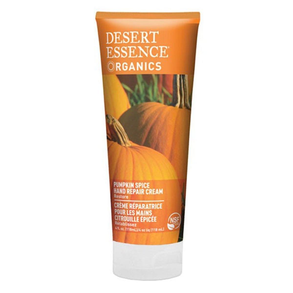 Crema de manos reparadora de calabaza, de Desert Essence (Precio: 6,58 euros)