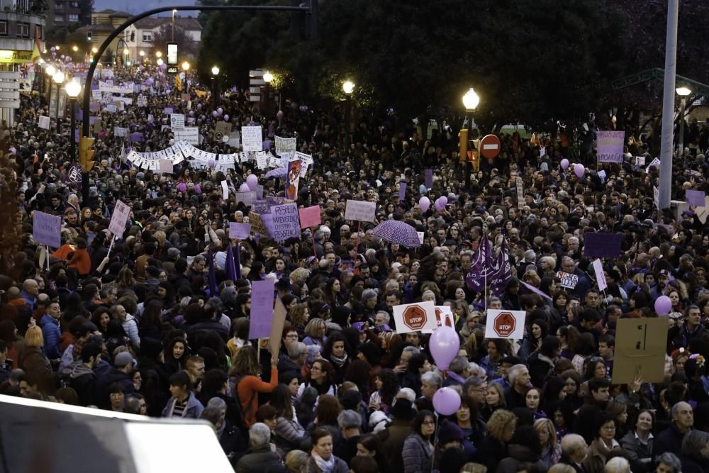 La manifestación, en imágenes