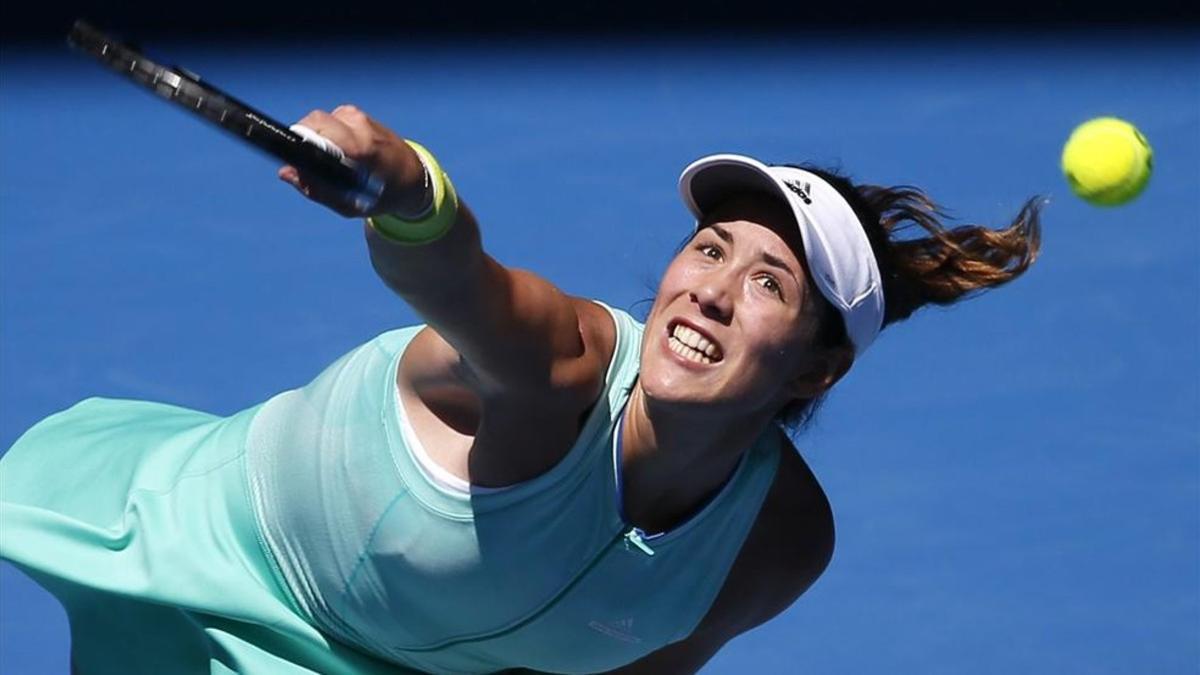 Garbiñe Muguruza juega mañana a las nueve de la mañana