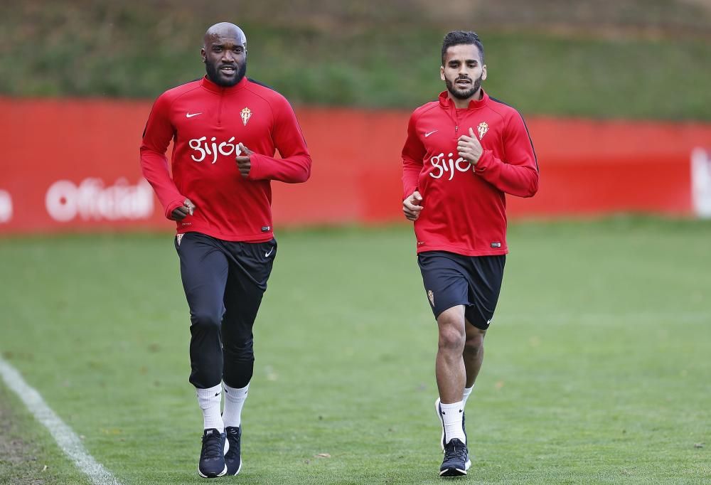 Entrenamiento del Sporting