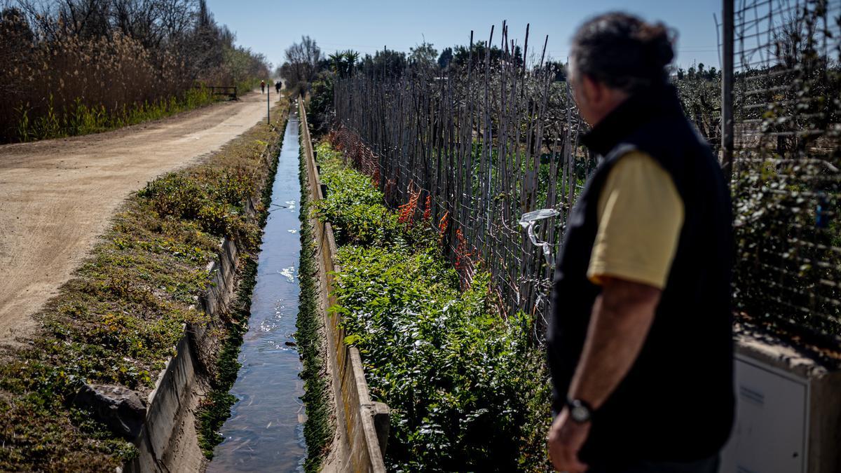 Regantes del Baix Llobregat con problemas por la sequía