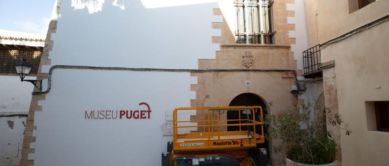 Estado de la fachada del Museo Puget, el pasado viernes.