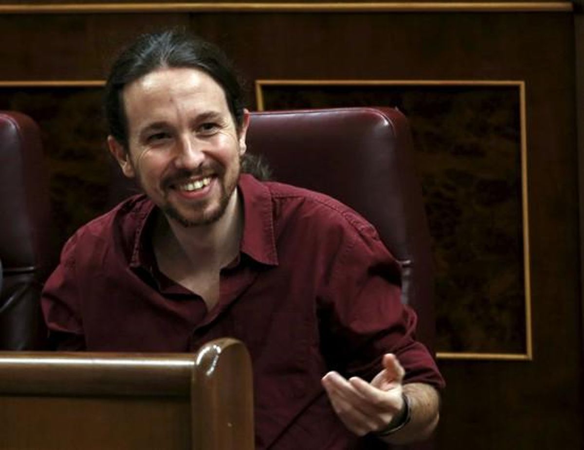 Pablo Iglesias no perd l'humor