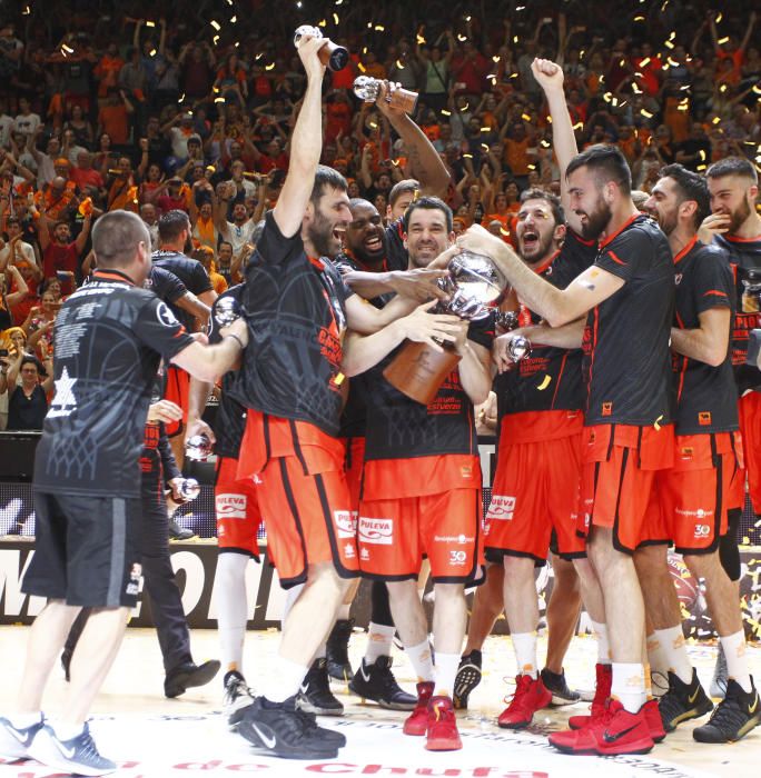 Así ha sido la celebración del Valencia Basket