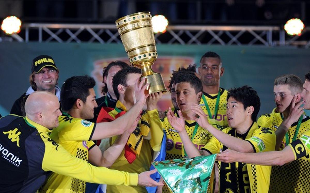 El Borussia Dortmund celebró el doblete