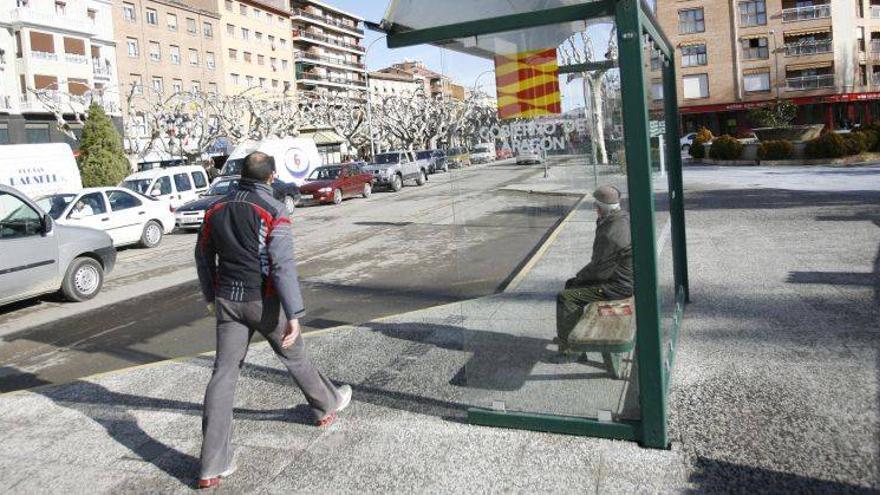 La DGA pone autobuses para los servicios que Renfe elimina