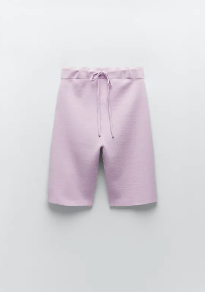 Shorts de punto, de Zara