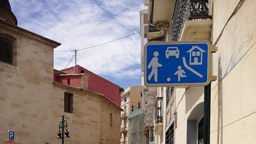 Estos són els nous carrers de València a on vianants i residents tindran preferència