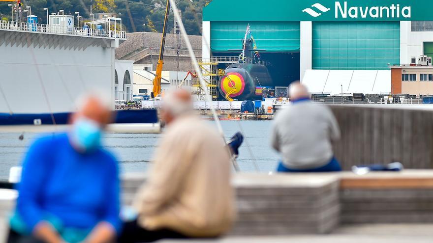 El submarino S-81 será puesto a flote este jueves