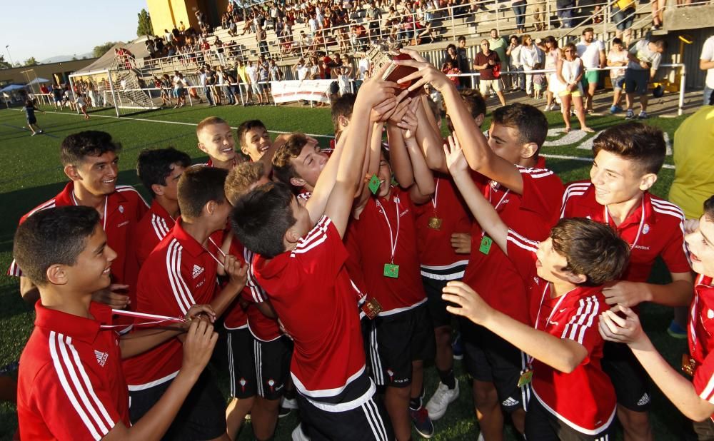 Val Miñor, Celta y Areosa se reparten el botín de la Vigo Cup