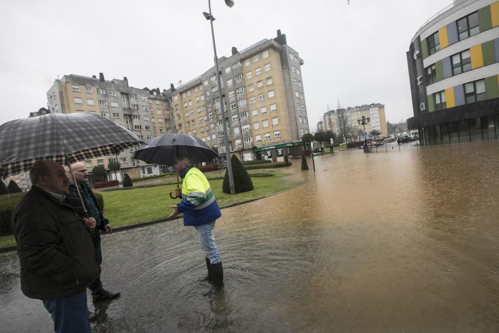 Inundaciones en Oviedo