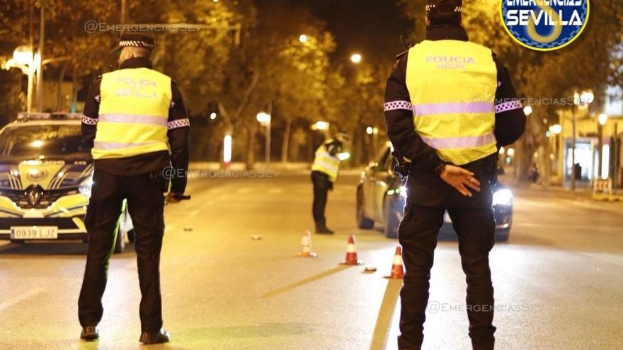 Agentes de la Policía Local de Sevilla.