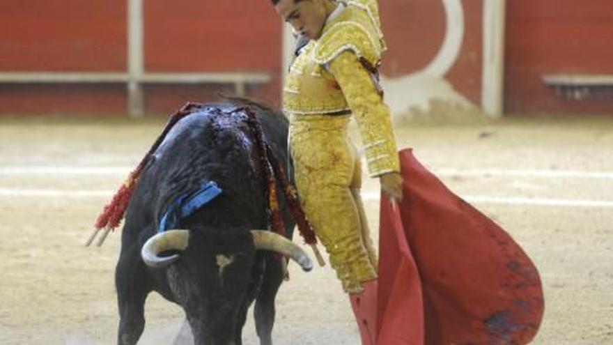 Iván Fandiño, en una corrida en A Coruña.