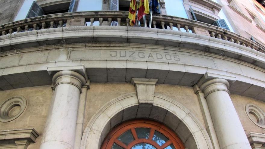 Juzgados de VÃ­a Alemania donde ha fallecido hoy un testigo