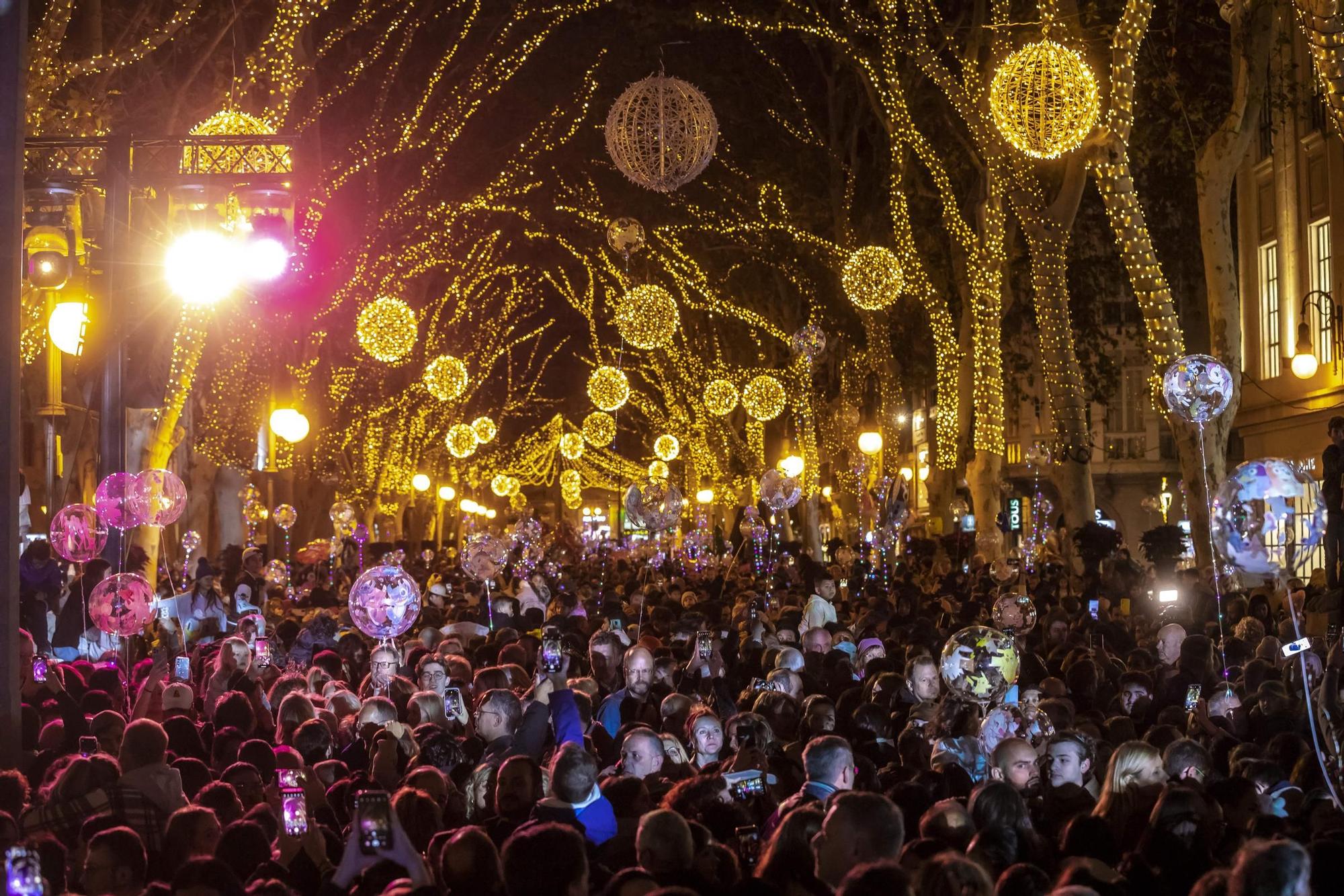 Encendido de luces de Navidad de Palma 2023