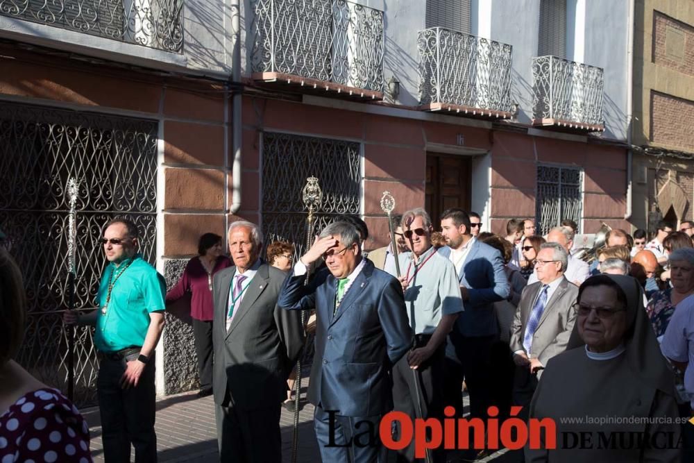 Traslado de la Virgen de la Esperanza al barrio de