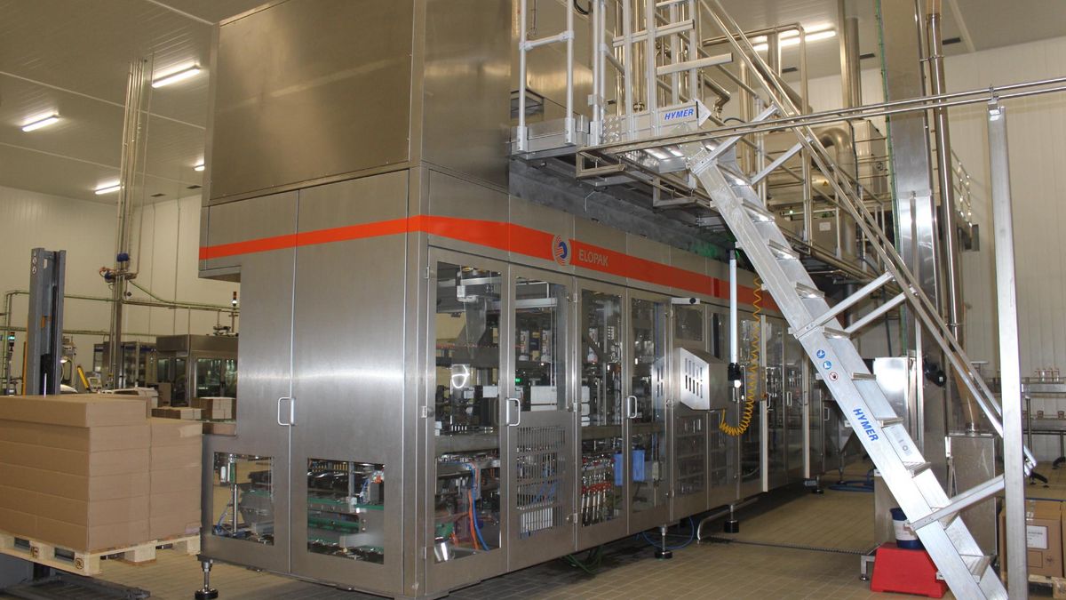 La nueva fábrica de Leche Gaza.
