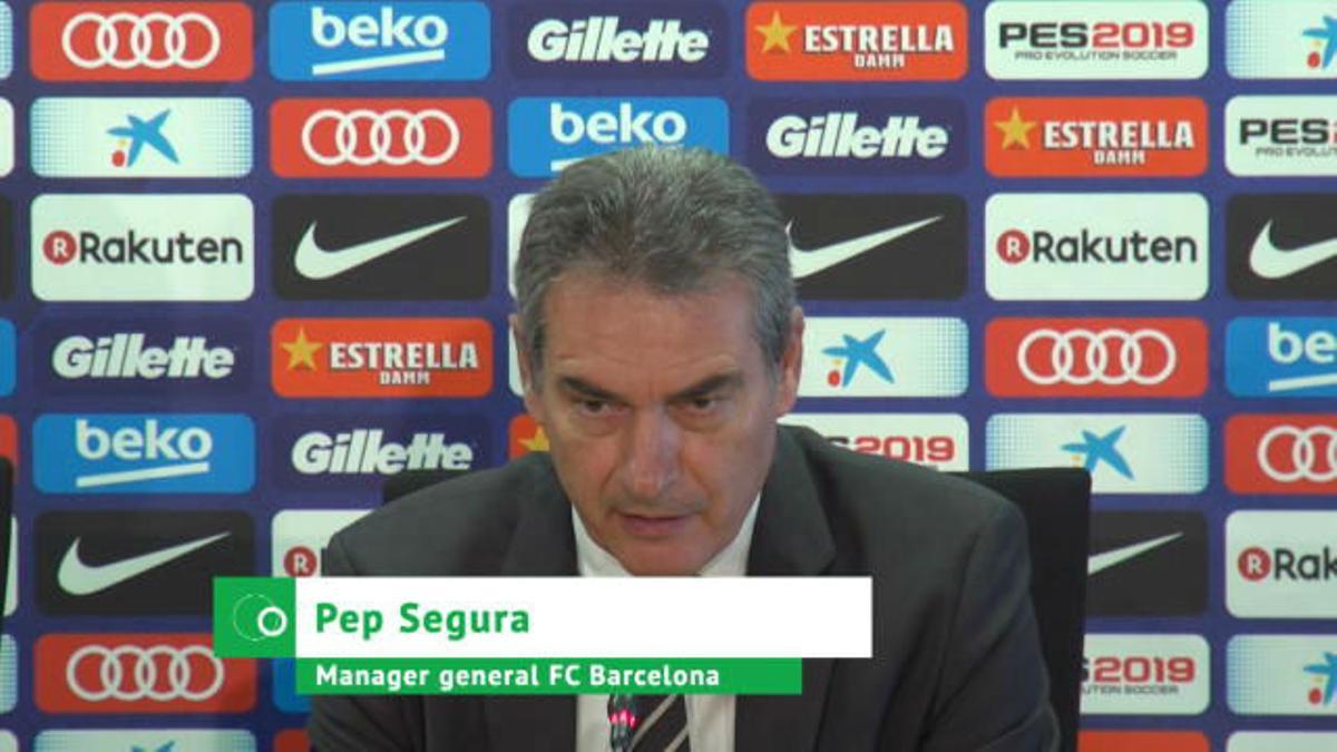 Pep Segura responde sobre Messi y La Masía