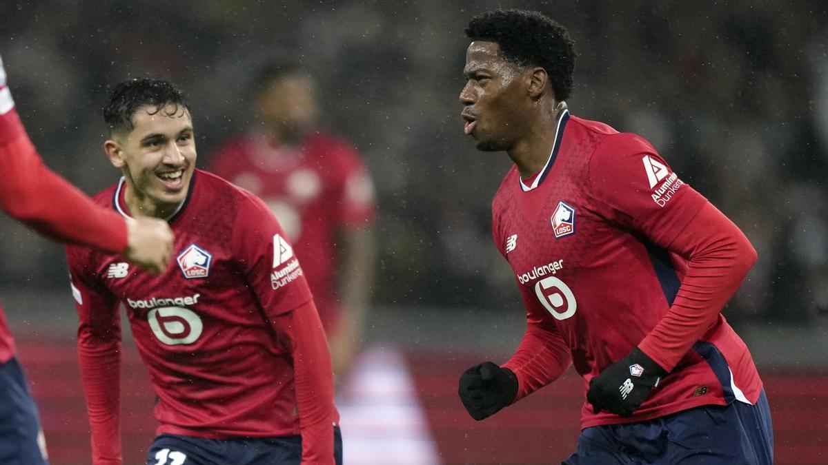 Lille - Feyenoord : El gol de Jonathan David