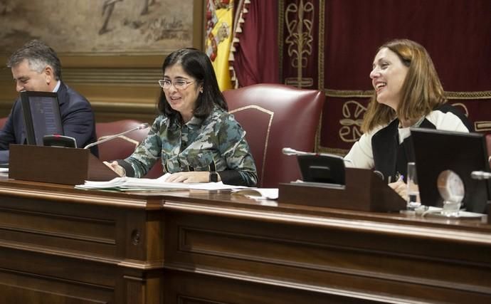 Pleno del Parlamento de Canarias (29/11/17)