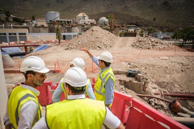 Visita a la desalinizadora de Adeje