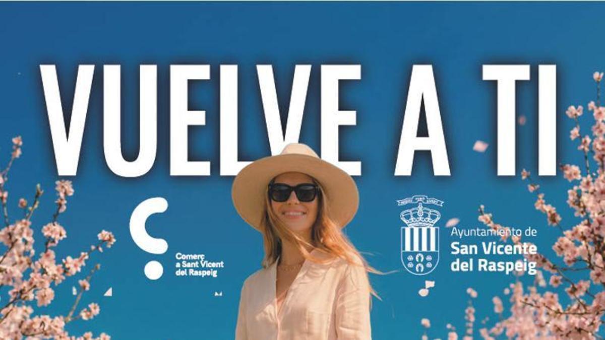 Cartel de la nueva campaña de comercio de San Vicente